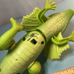 ZURU Green Running Lizard Toy Tested And works 14″