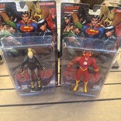 DC Identity Crisis Series 2 The Flash & Black Canary Action Figures (2006) New
