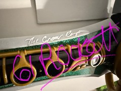 Power Rangers Rare Ban Dai OG VTG Autograph Jason David Frank Sign Dragon Dagger