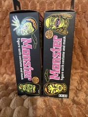 NECA Ben Cooper Glow In Dark Vampire Girl And Dracula 5.5”lot of 2 NEW In BOX