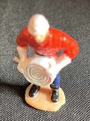 12 Mini Plastic Working Men Figure 1.5 in