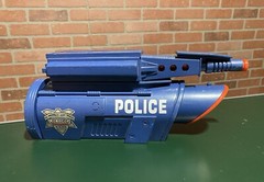 Working! ROBOCOP Alpha Commando Electronic Weapon Arm – RARE- Watch Video!!!