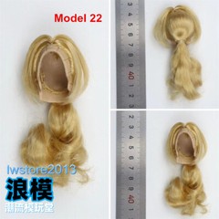 1/6 Artificial Hair Wig Cover For 12″ Female Phicen TBL JO Figure Head Body Toys