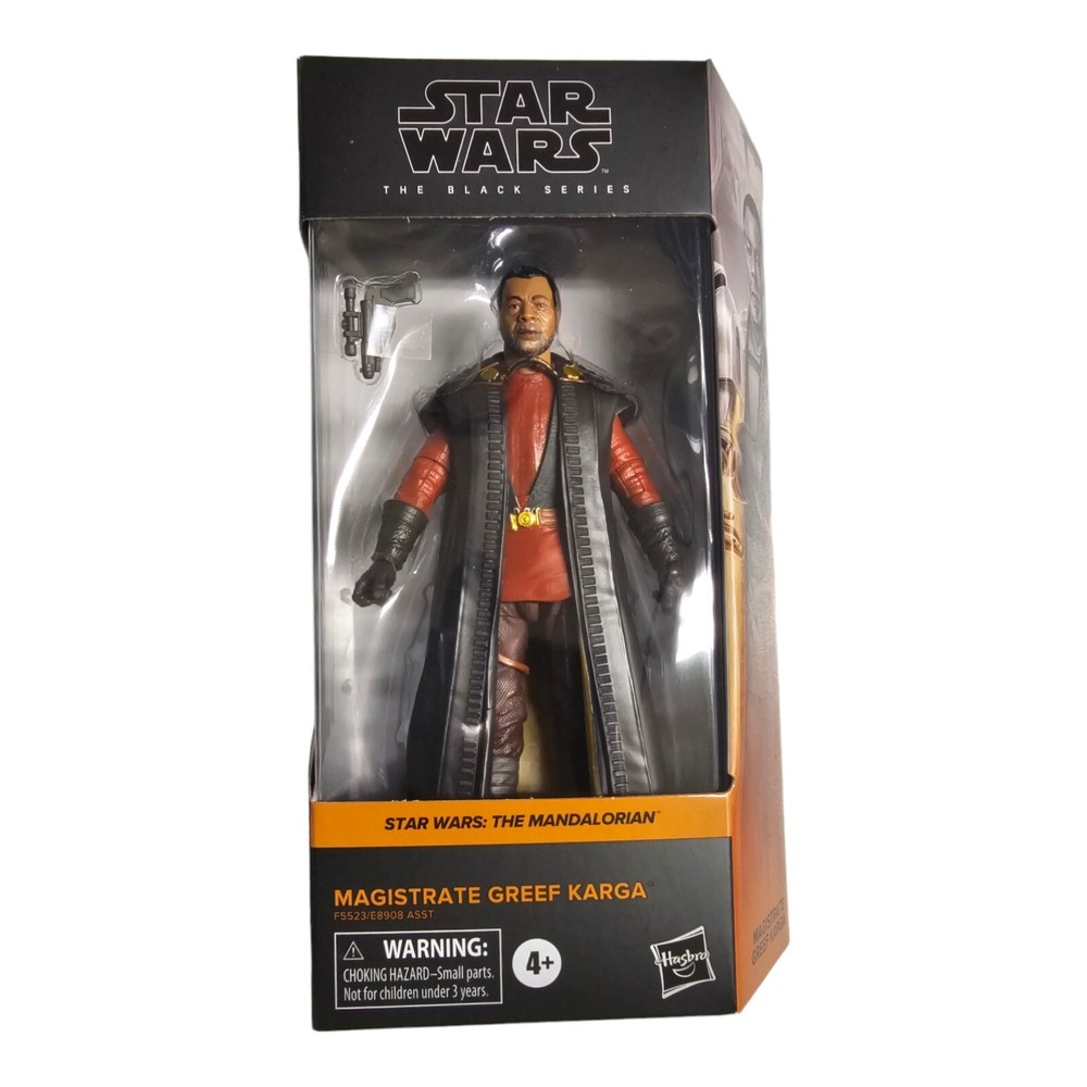 Star Wars The Mandalorian Magistrate Greef Karga 6″ Figure 2022 Black Series