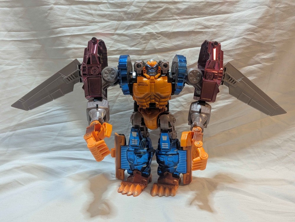 Vintage Transformers Beast Wars Transmetal Maximal Optimal Optimus 4 mode.