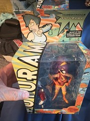 Futurama Toynami Figure Clobberella Leela Complete Santa Robot Build A Bot BAF