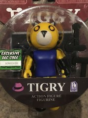 Piggy Series 1 TIGRY Action Figure Exclusive DLC Code Scratch Off NEW