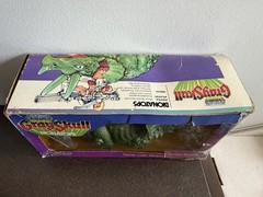 MASTERS OF THE UNIVERSE BIONATOPS DINOSAUR TRICERATOPS 1986 GRAYSKULL VTG NIB