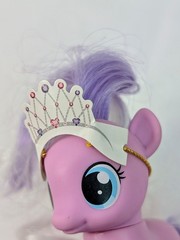 2010 My Little Pony MLP Diamond Dazzle Tiara G4 2.5″ Brushable Hair with Crown