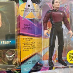 Playmates Star Trek Action Figure Lot Commander Sela Borg Vorgon K’Ehleyr & Q