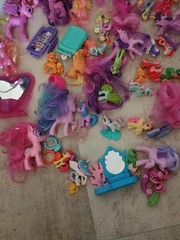My Little Pony MLP Mixed Lot of Mini Figures, Dolls, Various Types & Generations