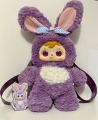 Samuel San Xiao Mao Little Purple Rabbit Plush Backpack Sealed Bag Box Card