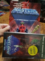 Masters Of The Universe 2002 Mekaneck Figure W/VHS Tape Mattel Factory Sealed