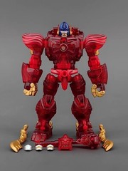 New Deformabl Robot Optimus Primal Maximal Caesar RT-01R Red Action Figure Toys