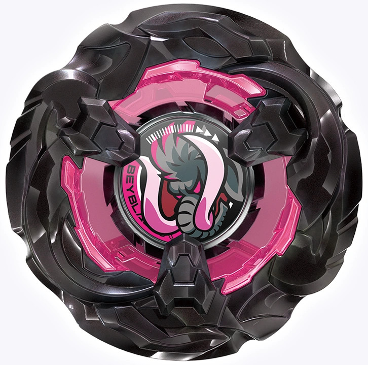 Mammoth Tusk 2-80E Beyblade X BX-00 [Metal Coat: Black] Takara Tomy