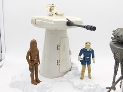 Vintage Star Wars Turret & Probot Playset with figures KENNER 1980