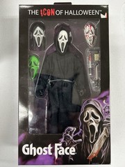 NECA Scream Ghostface THE ICON OF HALLOWEEN 8″ Clothed Action Figure Ghost Face