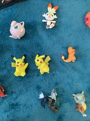 Lot 20 Assorted Pokemon Mini Vinyl Plastic Figures Tomy Nintendo Toys