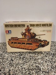 British Infantry Tank MKII Matilda 1/35 TAMIYA Model Kit MIB Parts Lot