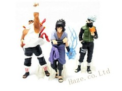 5pcs set Anime Naruto Uzumaki Kakashi Sasuke PVC Action 5 Inch Figures