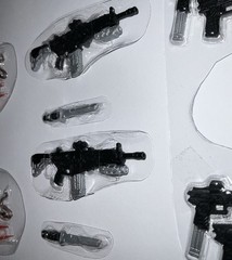 Marvel Legends SHIELD AGENT WEAPON LOT Knife Rifle Effects 6″ Figure Series