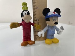 Disney 2016 Mattel Car Mechanic Mickey Mouse & Goofy Figures 3″ – Replacement