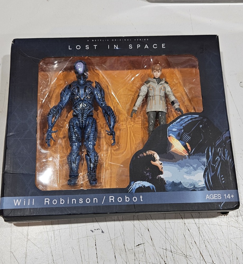 Netflix Lost in Space Robot & Will 2-Pack Walmart Exclusive Collectible Figures