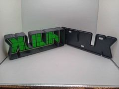 Hulk incredible HULK logo lightbox light box sign for comic / figure displays