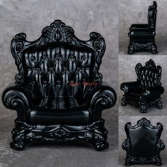1/6 Throne Single Sofa Chair Seat For Figure Model for Action Figure prop