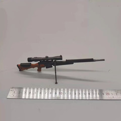 3D Printed 1:6 French FR-F2 Sniper Rifle Model for Action Figures Toy Gun Gift