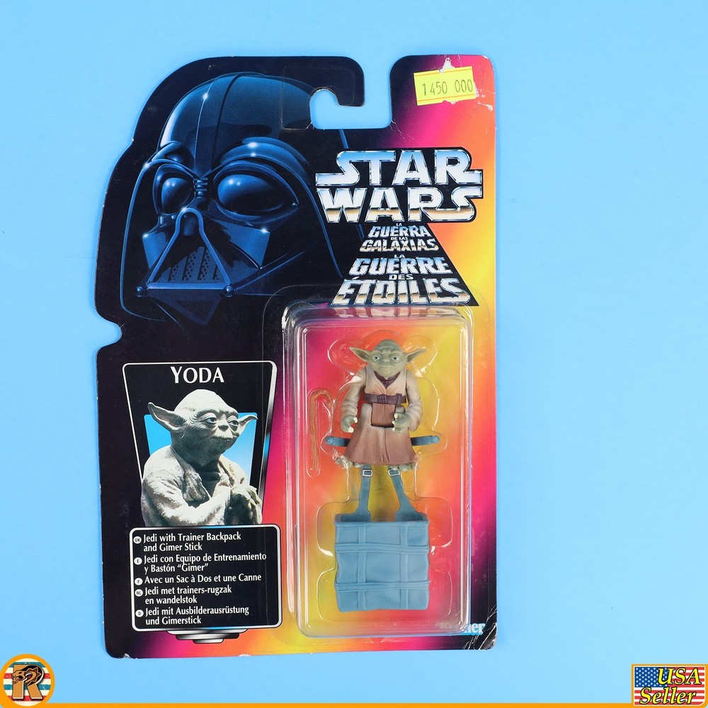 Star Wars – Yoda (Euro Tri Logo ) – POTF Orange – MOC – [POTF-FO-99]
