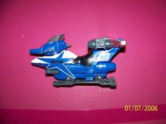 Power Rangers SPD : 2004 Bandai : ATV Vehicle for Blue Ranger