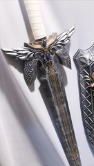 Knight sword & shield 1/1 Scale Cosplay Wearable Custom Prop Model