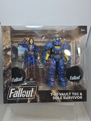 McFarlane Toys Fallout T-60 Vault-Tec & Sole Survivor Action Figure 2-Pack (A2)