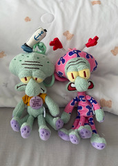 X11 Space A Day in the Life of Squidward Series Plush Confirmed Blind Box Hot