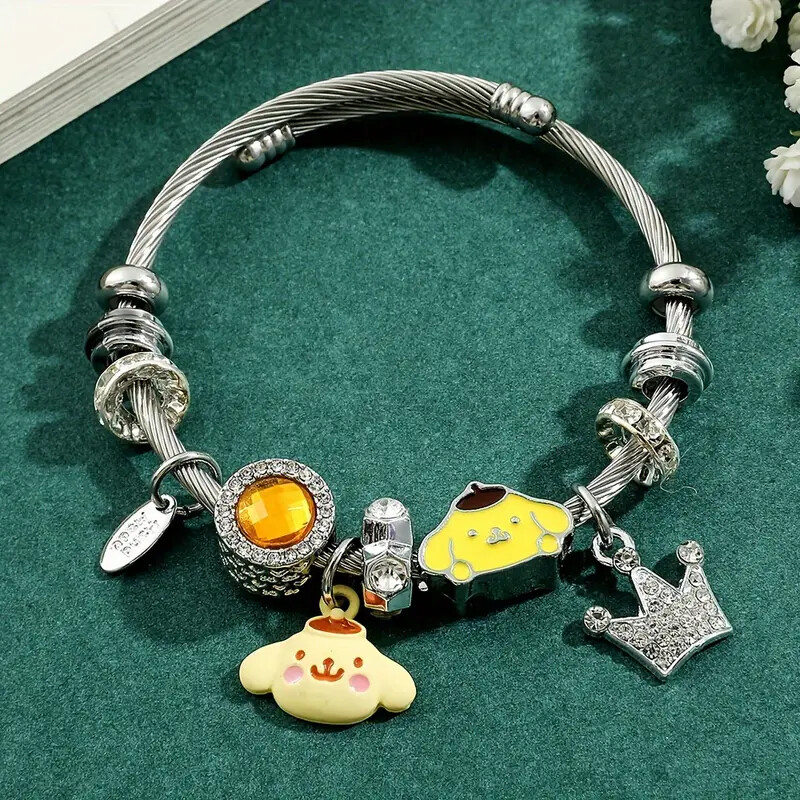 Hello Kitty & Friends *BEADED CRYSTAL BRACELET adults/kids* You Choose NIP