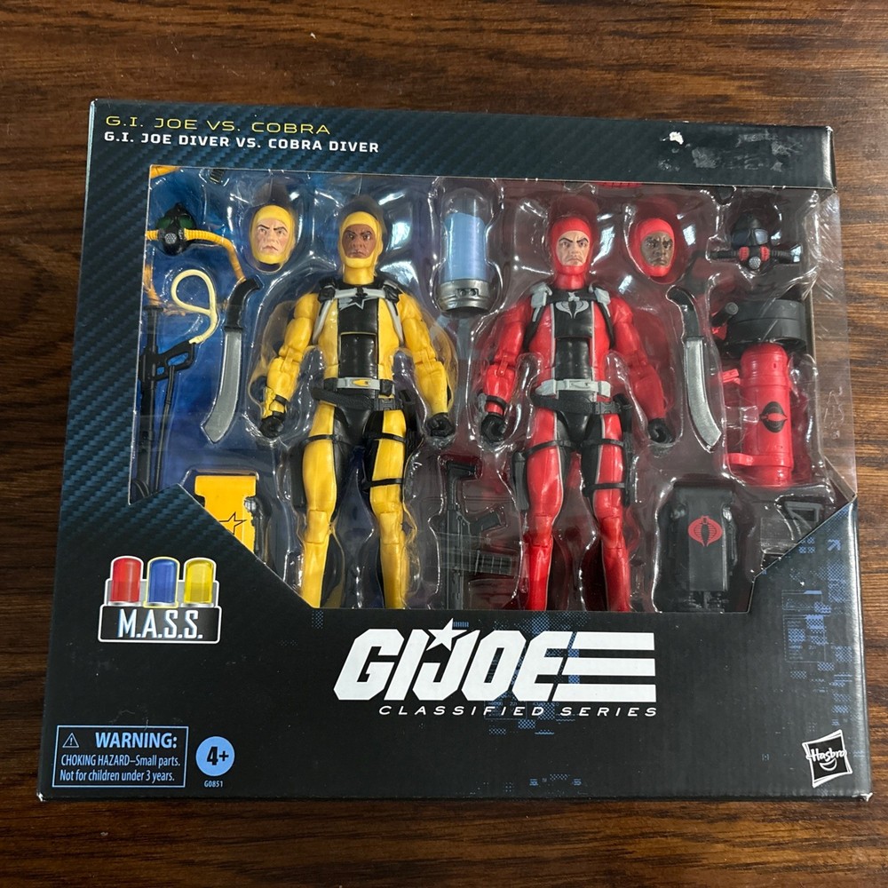 G.I. Joe Classified #169 Diver vs Cobra Diver M.A.S.S. Device Target Exclusive