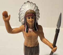 2013 Mojo Native American Chief Figure 3.5″