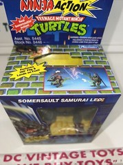 Somersault Samurai Leo Teenage Mutant Ninja Turtles 2003 Playmates NEW MISB 🔥
