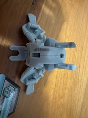 Bakugan Ram Gray Gold Transforming Action Figure 090421JF Battle Brawlers