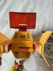 Vintage Kenner Super Powers DELTA PROBE ONE Vehicle DC Comics 1985 Robin Manual