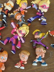 Ninja Kidz TV Mini Figures Lot of 20 Shadow Masters Mystery Chest Masks Weapons