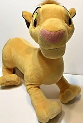 The Lion King Simba Plush 21″ Jumbo Disney Store Stuffed Animal Cuddly