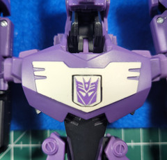 Transformers Animated Voyager Class Shockwave Purple Variant Hasbro /Tomy 2008
