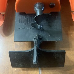 Vtg. 1966 Hasbro G.I. Joe Sea Sled INCOMPLETE Orange Black Toy Plastic Battery