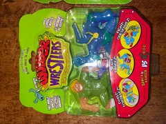 New Wubber Wrestlers Action Figures Moose Enterprise Vintage MOC