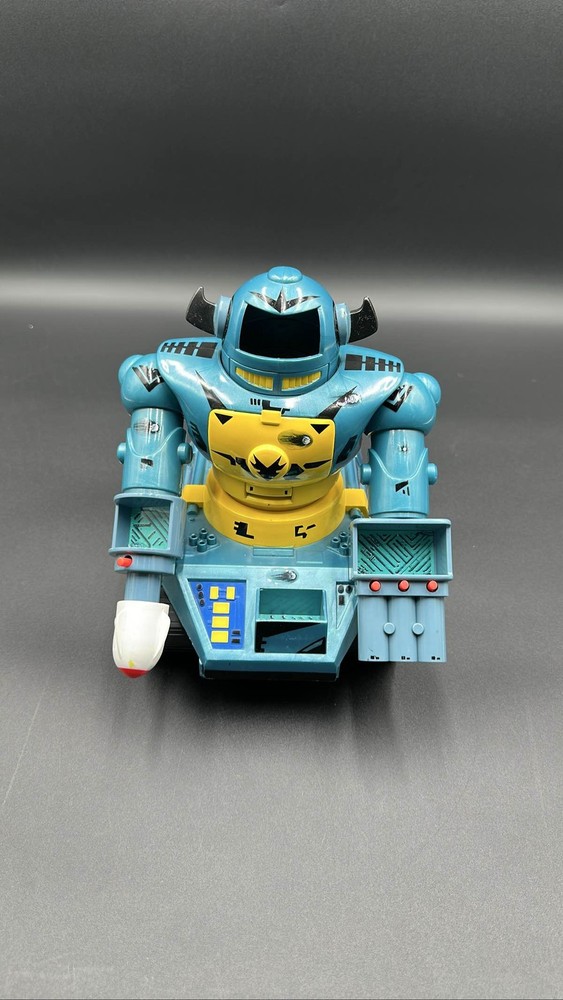 Zbots 1992 Galoob Micro Machines Warrior MEGABOT Toy Teal