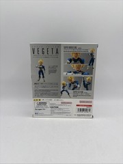Bandai Dragon Ball Z Super Saiyan Vegeta 5.3 in Action Figure – BAS64186 Sealed