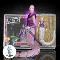 Serpentess Order of the Gorgon Horde -Vitruvian H.A.C.K.S. 1:18 Scale Action