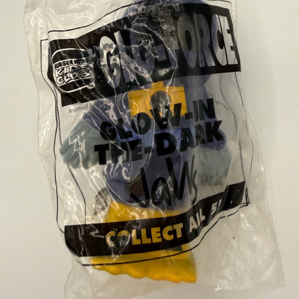 Burger King Glo Force Jaws Glow in the Dark 1995 Collectible Toy